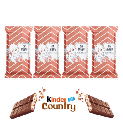kinder country Ours Coton pour baby shower bunny oh baby
